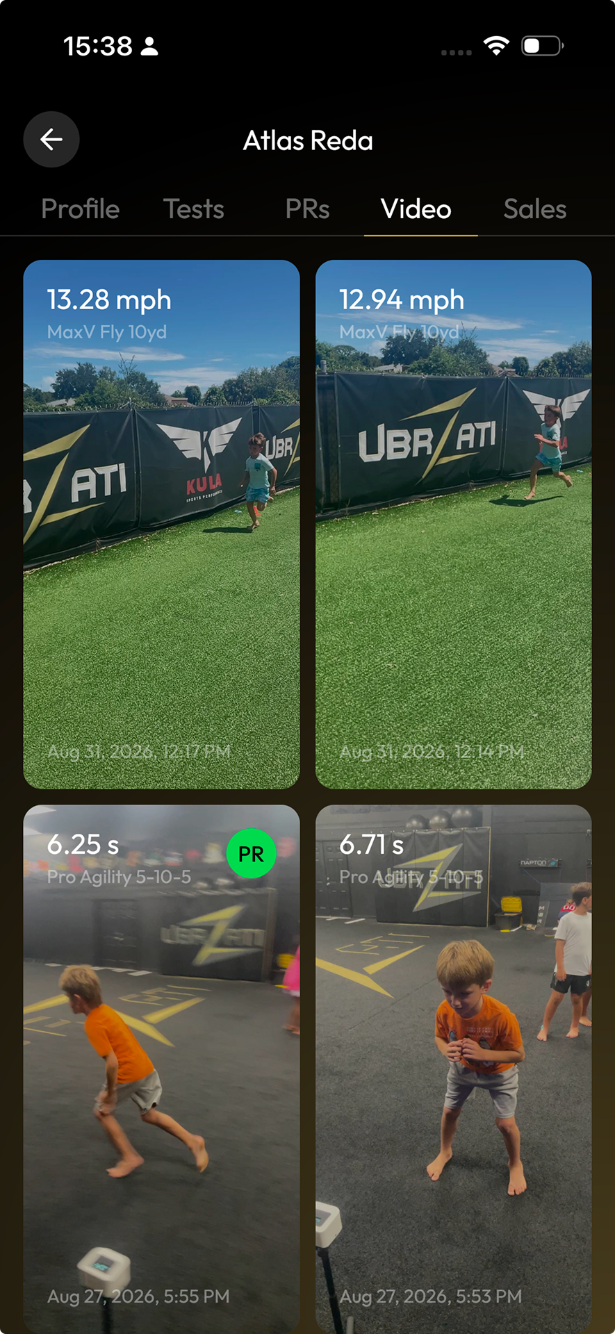 ZathleteZ app screen 7
